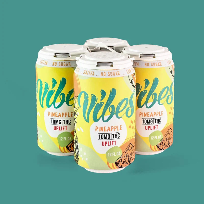Vibes™ Pineapple Uplift – Bebida con THC | Sativa