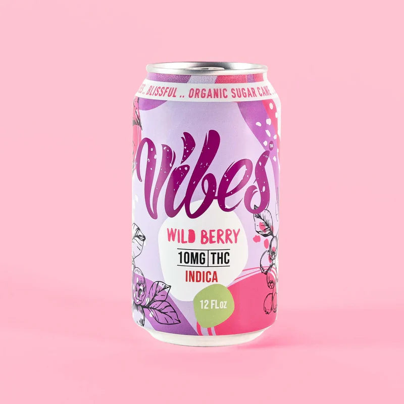 Vibes™ Wild Berry Mellow – Bebida con THC | Indica