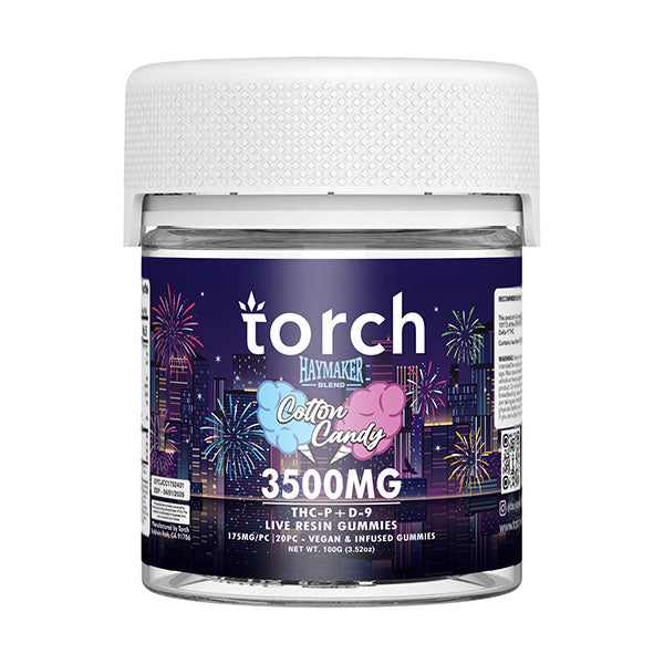 Torch - Cotton Candy - Gomitas con THC | Indica